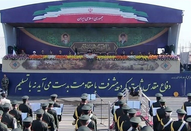«برگزاری مراسم رژه نیروهای مسلح در تهران»