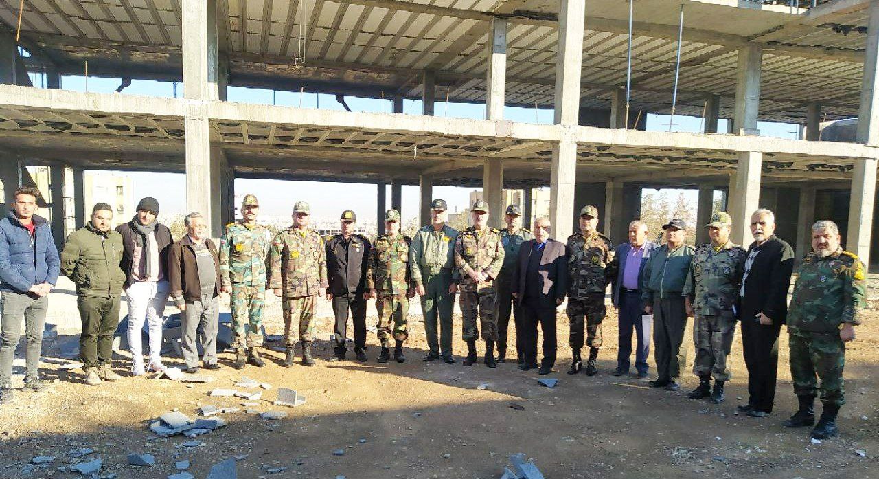 «دیدار ارشد نظامی ارتش از پروژه در حال ساخت کانون بازنشستگان آجا در استان اصفهان»